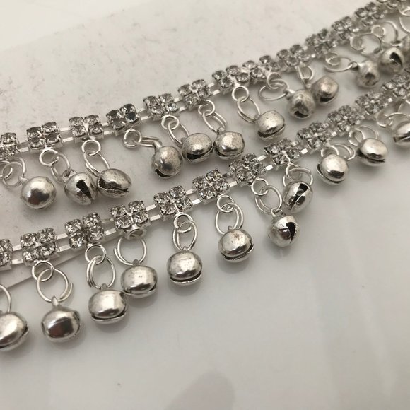 Jewelry - Women Anklet Silver Tone Bell Foot Fashion Jewelry